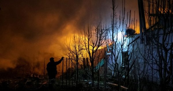 Двое были убиты в результате российского нападения с беспилотниками в Харков