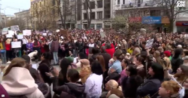 Были протесты против насилия с животными в Софии и Пловдиве