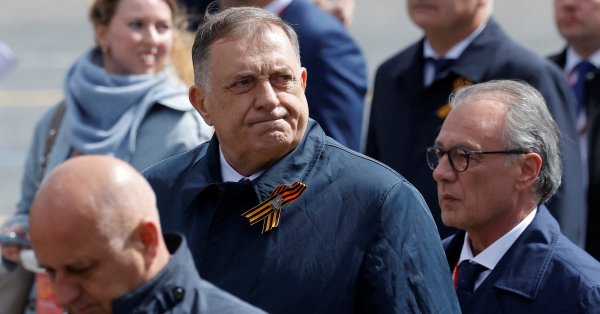 Милорад Додик встретил Путина в Москве