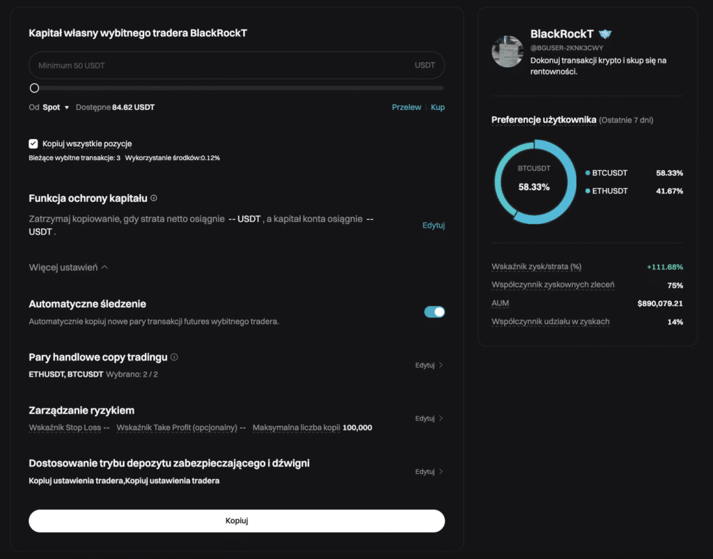 Bitget Copy Trading