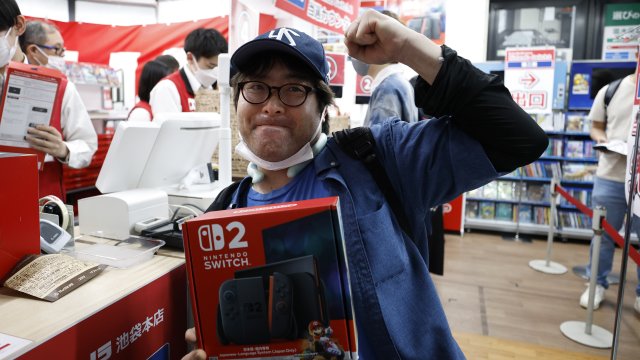 Nintendo продала более 3,5 миллионов Switch 2 за четыре дня