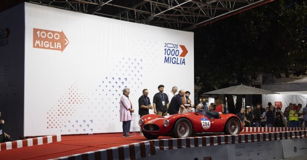 Maserati празднует свою историю со стилем и замечательным выступлением "1000 Miglia" 2025
