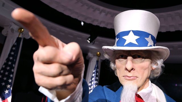 Дядя Сэм играет всех Трампа