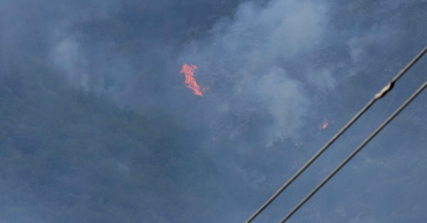 Огонь возле Малко Тернво был полностью погашен