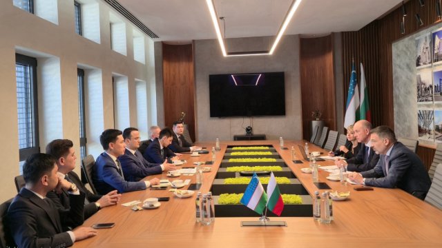 Glavbolgarstroy приветствовал делегацию министра инвестиций Узбекистана в Болгарии