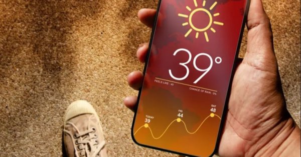 Жара пришла снова, до 39 ° сегодня