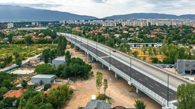 Новый мост Бакарна Фабрика в Софии открыт для движения