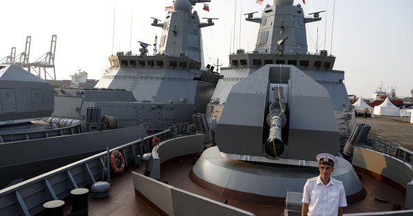 Российский адмирал намекнул на будущие военно -морские амбиции Кремля