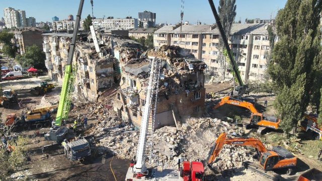 Киев пережил худшую бомбардировку с начала войны