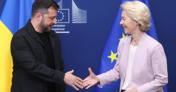 Macron, Merz и Von der Layen идут с Зеленскими в Вашингтоне