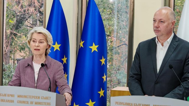 Фон дер Лиен: Болгария активно способствует защите и безопасности Украины и Европы