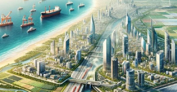 Новый проект для Gaza Riviera - Небоскребы, Glitter и Ilon Musk Park