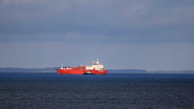 Еще один танкер с нами, пострадавший от российского сжиженного газа прибыл в Китай