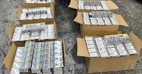 Carenders of "Captain Andreevo" задержали 80 000 кусочков контрабандных сигарет