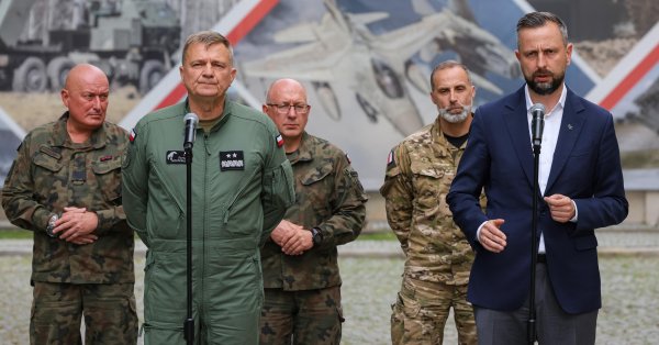 Польша подняла боевые самолеты из -за российских беспилотников