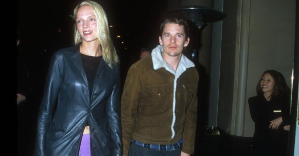 Итан Хок и Ума Турман - взгляд изнутри к их краткому браку и их болезненному разводу