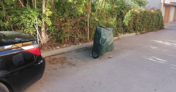 Инновации: велосипед сохраняет парковку, когда автомобиль отсутствует