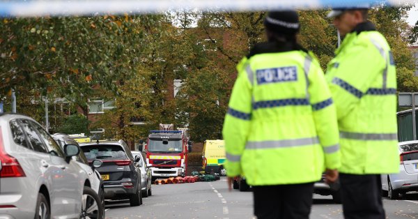 Сирийский британец - атакующий перед синагогой в парке Хейтона