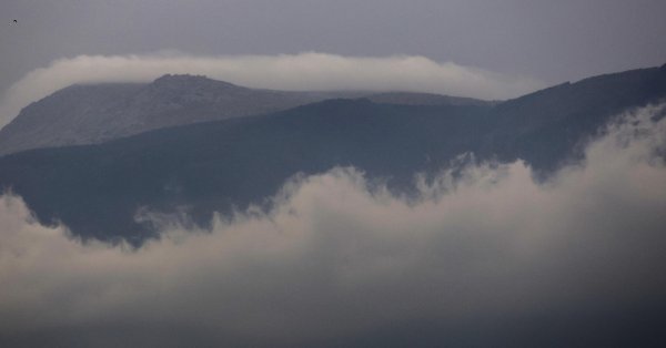 PSS: В горах пасмурно, туманно и холодно.