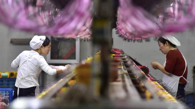 Рост промышленной прибыли Китая ускорился почти до двухлетнего максимума