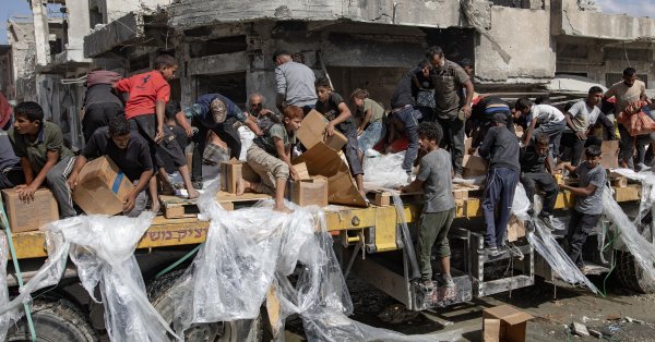 Полмиллиона человек переехали с юга на север сектора Газа