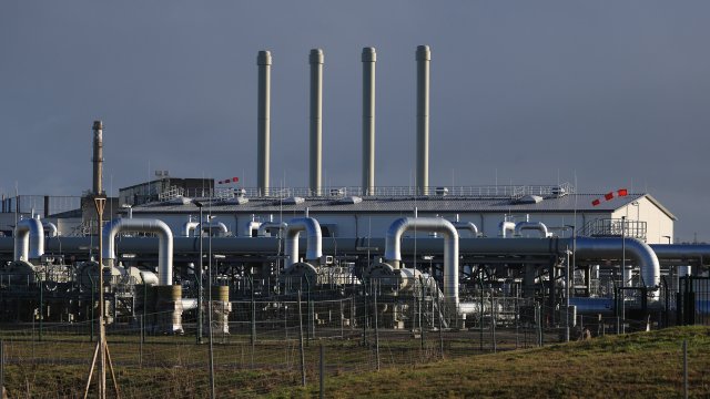 Германия может выдержать удар в €40 млрд из-за меньших, чем обычно, запасов газа