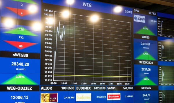 Варшавская фондовая биржа стремится приобрести статус развитого рынка