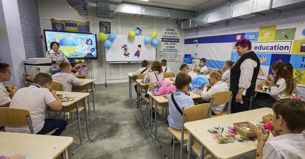 В Харьковской области Украины строят более 40 подземных школ