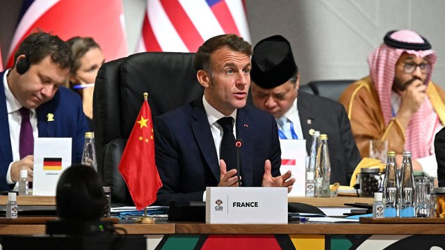 Объявив, что НАТО находится в «смерти мозга», Макрон также предвидит конец G20.