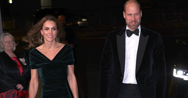 Кейт Миддлтон и Уильям на красной дорожке впервые за 2 года