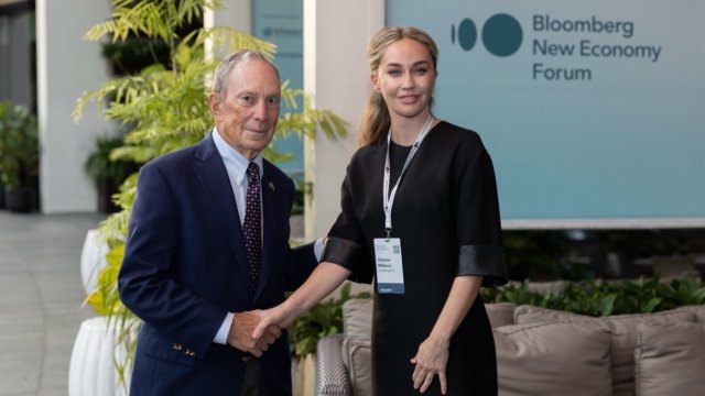 Виктория Миткова после форума новой экономики Bloomberg: Форум выводит сознание за пределы привычной реальности