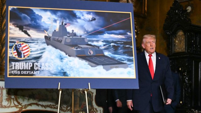 США построят новый класс военных кораблей имени Дональда Трампа