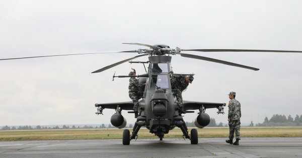 Первый взгляд на китайский Z-21, тяжелый ударный вертолет для ударов над морем