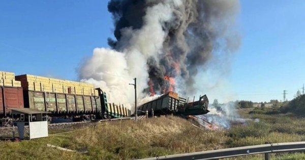 Взрывы заблокировали ключевые железнодорожные маршруты для российских военных