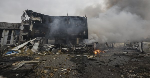 Массированные российские ракетные удары по Украине с применением «Кинжала»