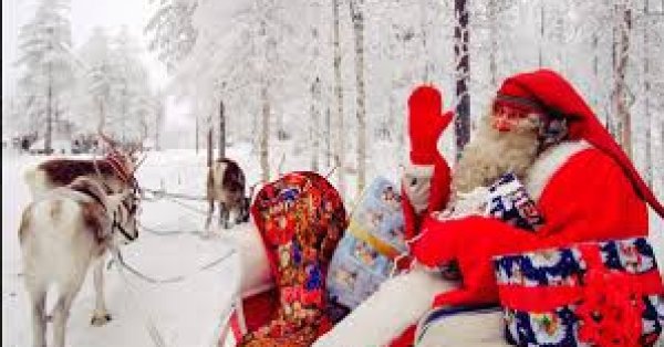 Санта-Клаус отправился из своего родного города Рованиеми.