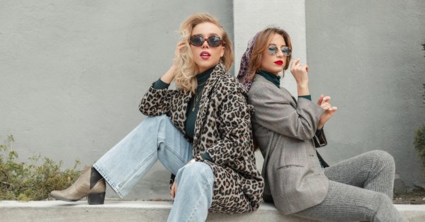 Леопардовые пальто и джинсы – топ-тренд осени-зимы 2025