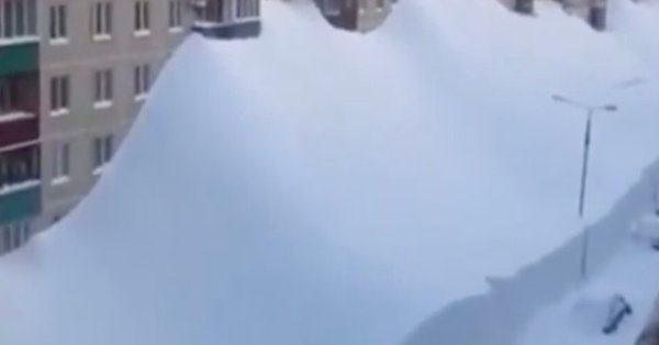 Снежный апокалипсис на Камчатке: Чтобы добраться на работу, роют тоннели ВИДЕО