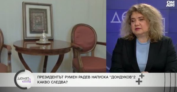 Профессор Киселова: Радева ждет не то, что он видел с высоты президентства