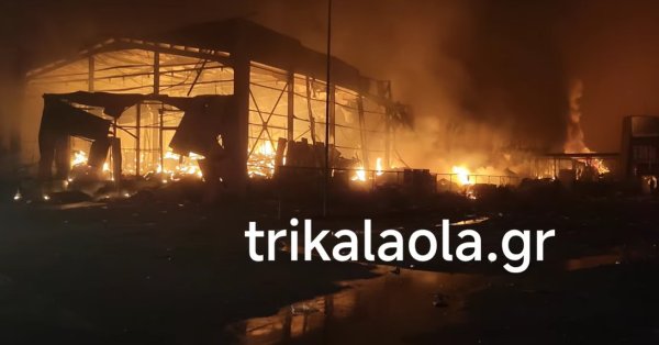 По меньшей мере четыре жертвы взрыва и пожара на заводе в Греции ВИДЕО