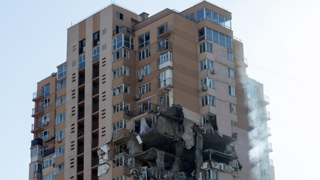 Россия нанесла массированные авиаудары по Харькову и Киеву.