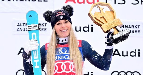 Линдси Вонн одержала победу в скоростном спуске в Цаухензее