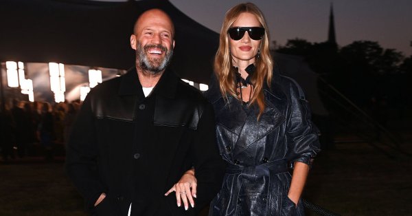 Женат, есть дети: Джейсон Стэтхэм и Рози на лыжном отдыхе в Австрии