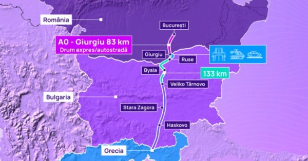 Румыны мечтают о магистрали в Грецию через Болгарию, когда она будет готова?