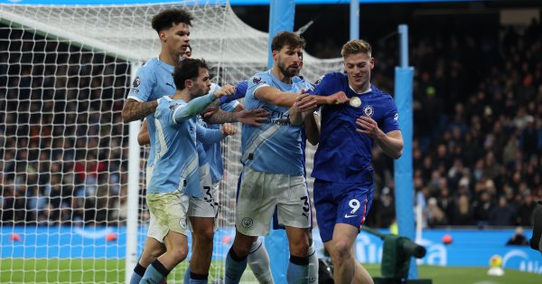 Ничья между «Сити» и «Челси», «горожане» могут только мечтать о титуле