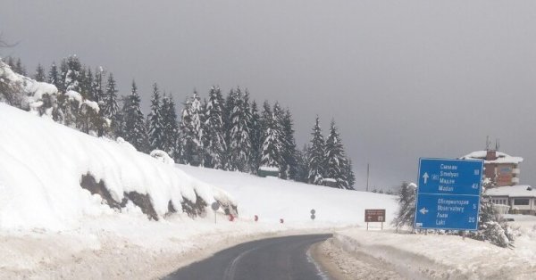 Сегодня утром в Рожене было зафиксировано минус 15°.