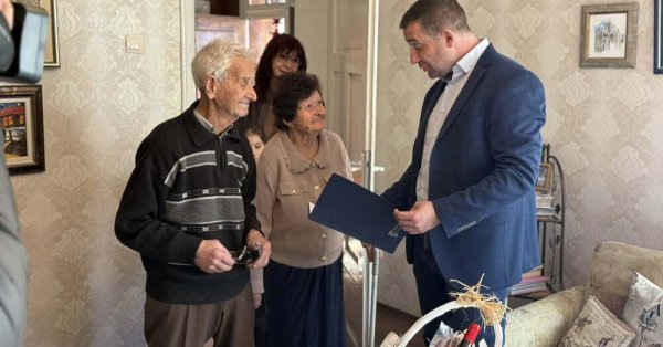 Рекордсмены: Петар и Йорданка с 73 годами семейной жизни