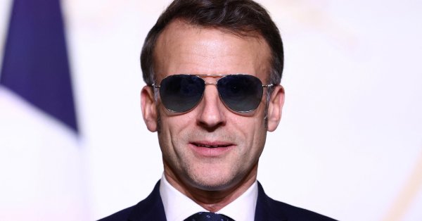 Профсоюзы в ярости: французские очки Макрона оказались итальянскими