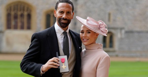 Футболист Рио Фердинанд и его жена в горячей фотосессии