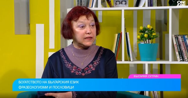 Профессор Симеонова: Давайте защитим болгарский язык, пусть молодежь не использует иностранный язык